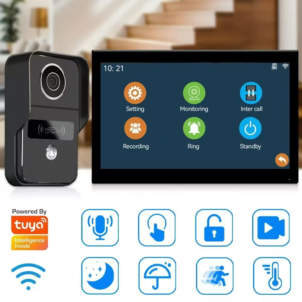 Téléphone de porte vidéo téléc - Wifi Doorbell Camera avis et prix