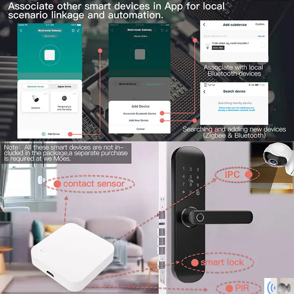 Tuya Zigbee-airies de passerel - Smart Home Zentrale avis et prix