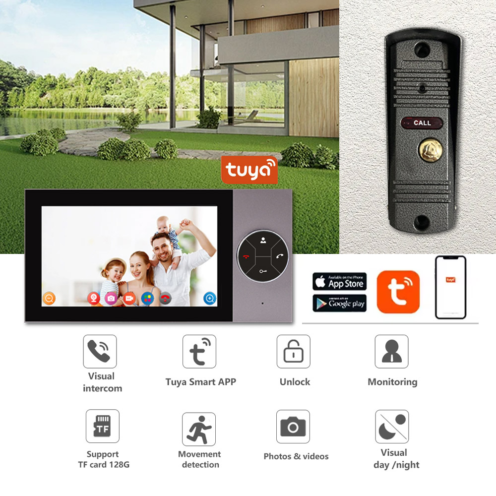 Système de vidéophone de porte - Wifi Doorbell Camera avis et prix