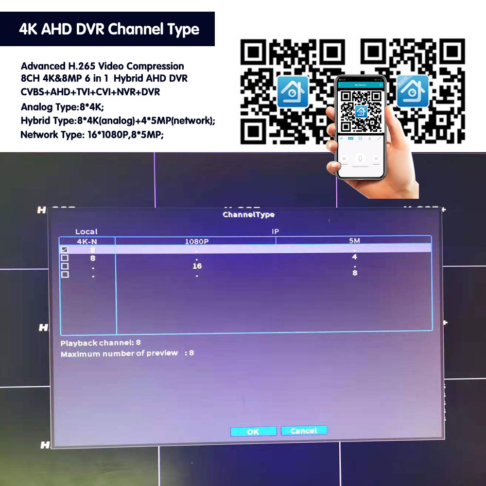 DVR de Surveillance 8 Canaux A - Smart Home Microsoft avis et prix