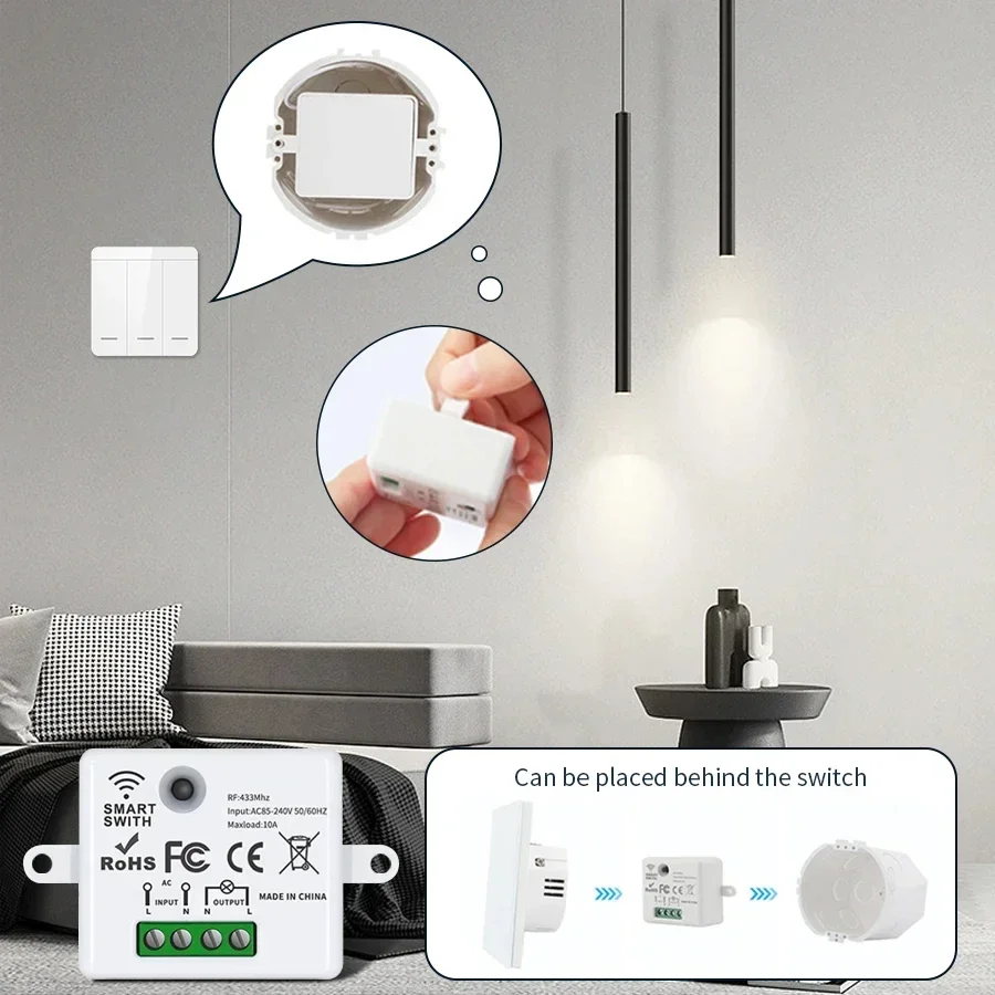 Interrupteur à télécommande sa - Smart Home Remote Control avis et prix