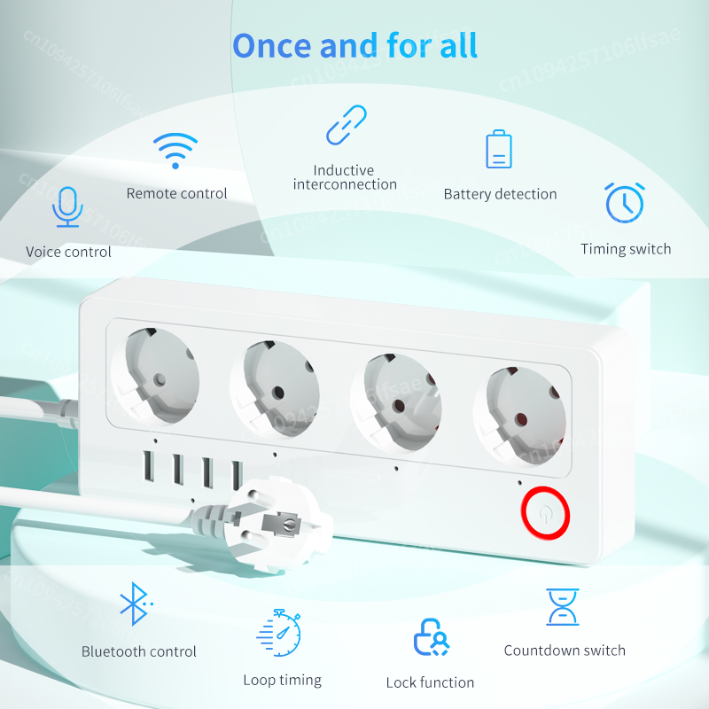 10A/16A multiprise Tuya prise  - Smart Power Strip avis et prix