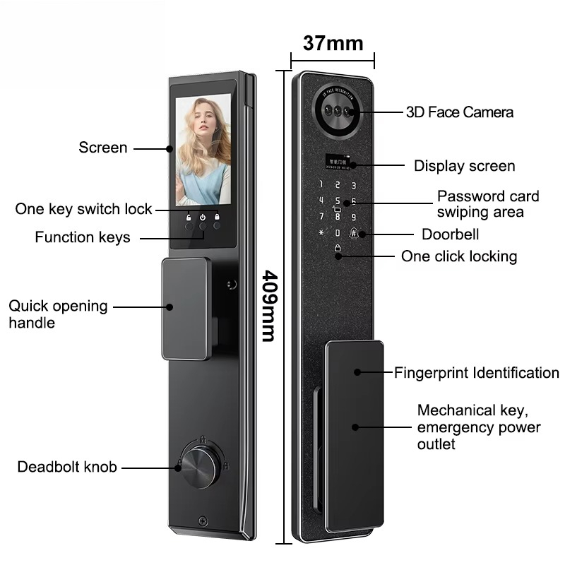 Serrure de porte intelligente  - Smart Home Door Lock avis et prix