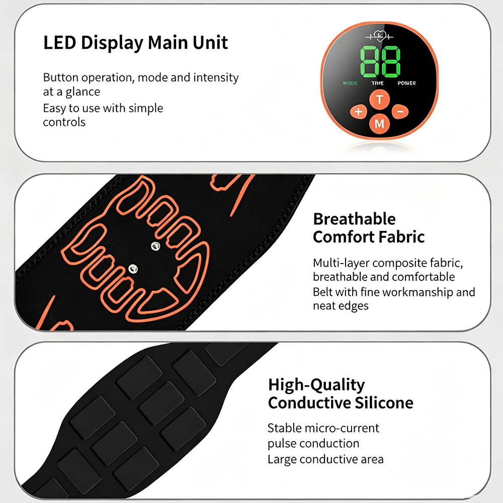 Ceinture de Tonification Abdom - Smart Home Usb avis et prix
