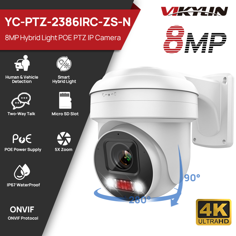 Caméra IP Vikylin PTZ avec zoo - Smart Home Microsoft avis et prix