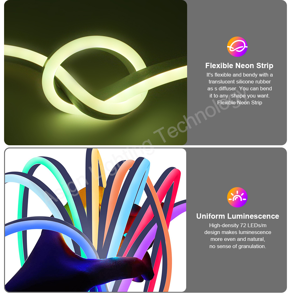 Bande LED néon RGB 220V avec p - Smart Power Strip avis et prix