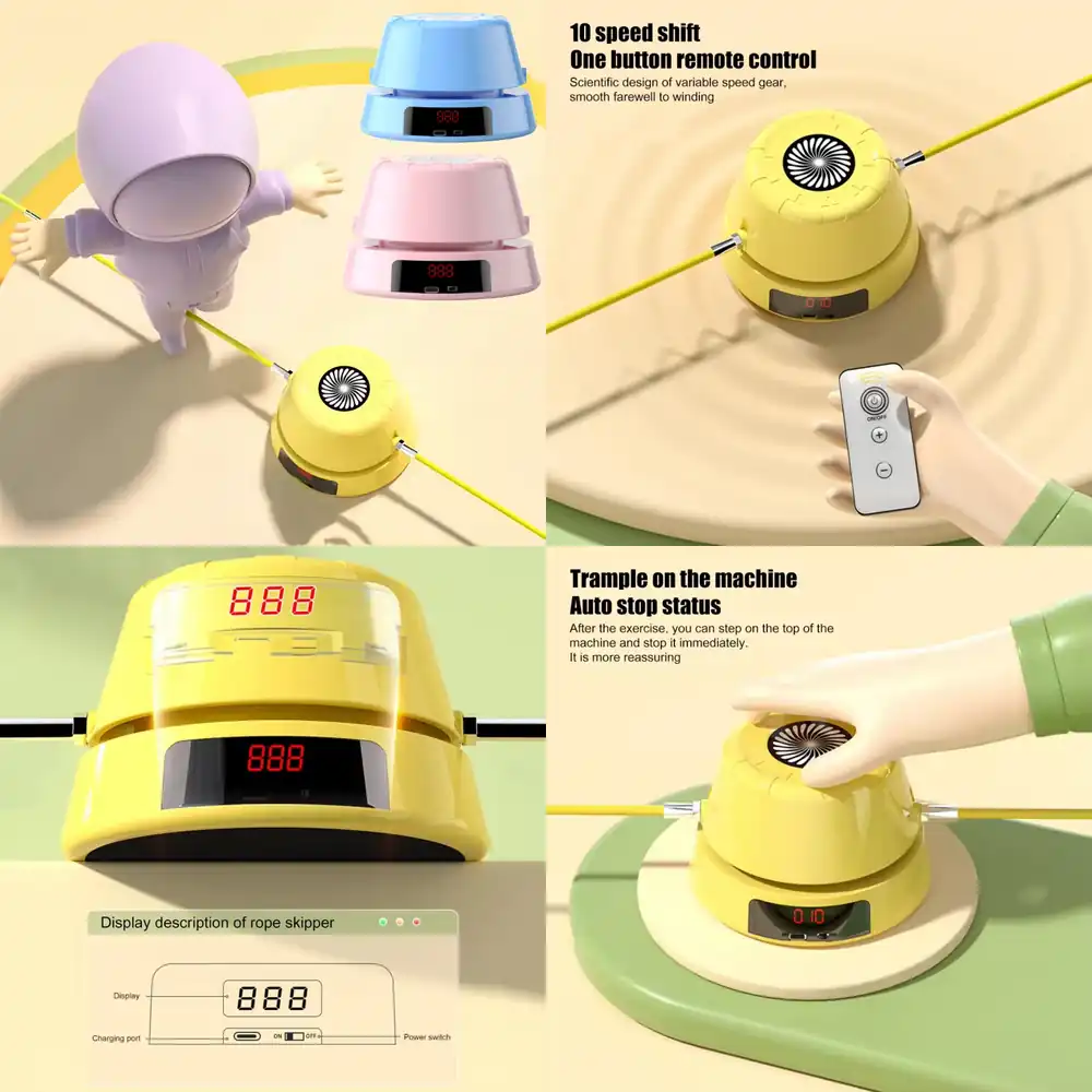 Machine à sauter à la corde él - Smart Home Remote Control avis et prix