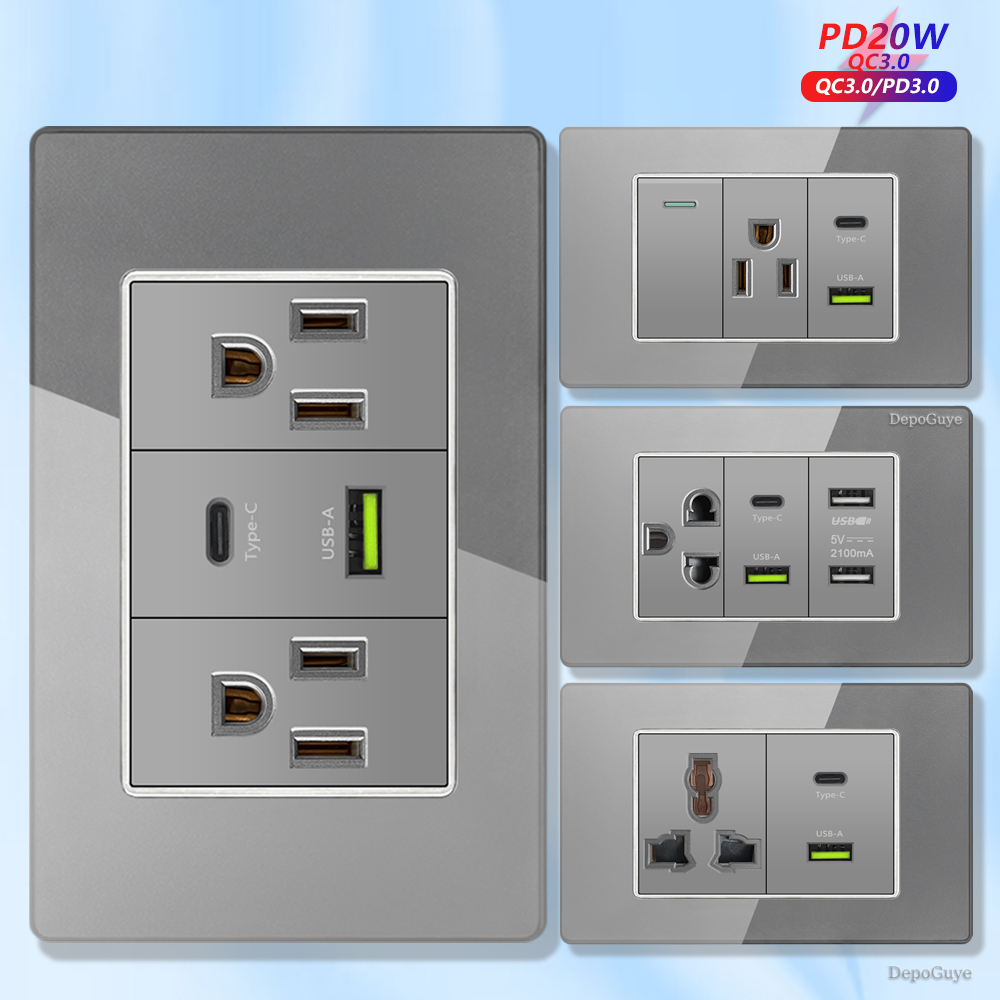 Prise murale intelligente à ch - Smart Home Usb avis et prix