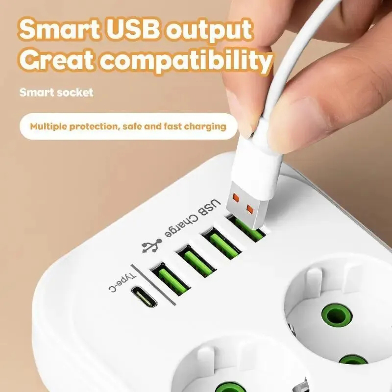 Prise électrique de 2M, prise  - Smart Power Strip avis et prix