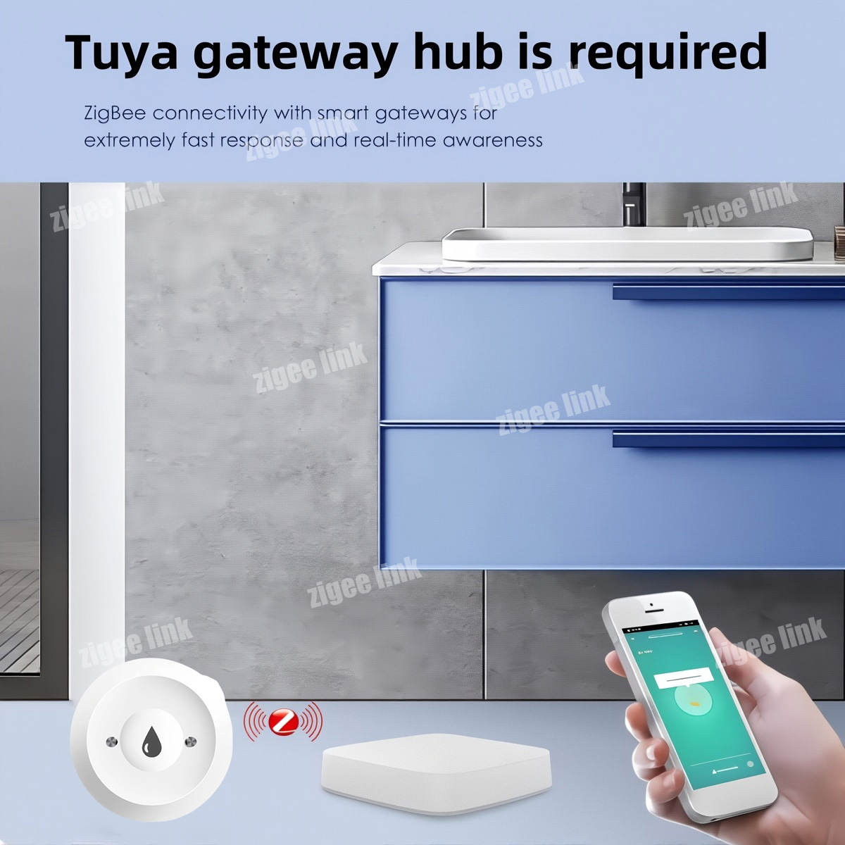 Détecteur de fuite d'eau intel - Smart Home Zentrale avis et prix