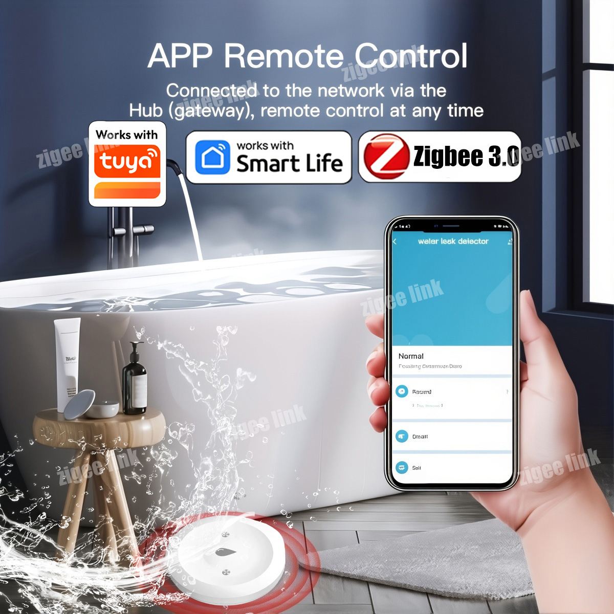 Détecteur de fuite d'eau intel - Smart Home Zentrale avis et prix
