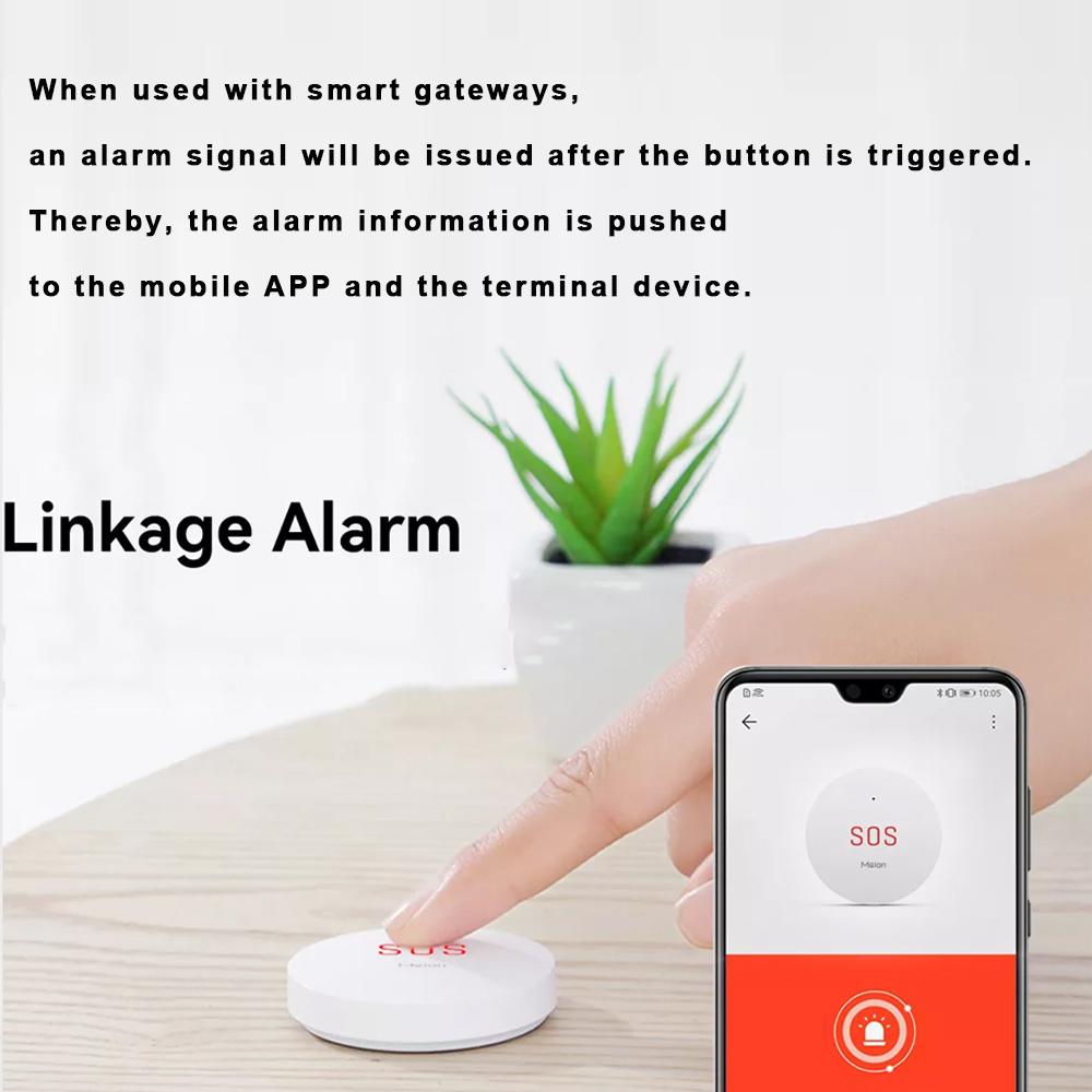 Zigbee – bouton d'alarme de sé - Smart Home Zentrale avis et prix