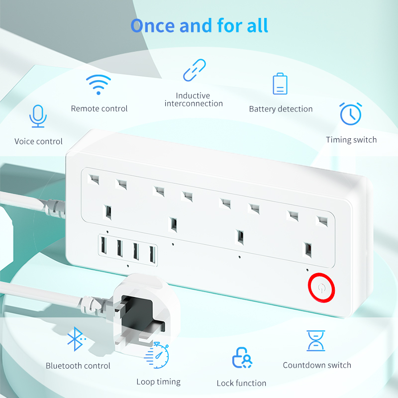 Prise intelligente Tuya Zigbee - Smart Power Strip avis et prix