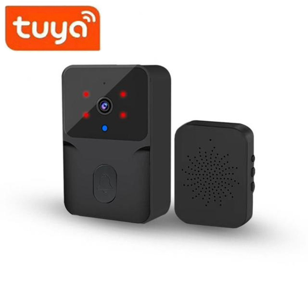 Sonnette sans fil WiFi Tuya, c - Wifi Doorbell Camera avis et prix