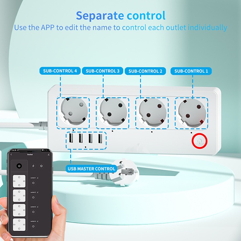 Multiprise intelligente WiFi Z - Smart Power Strip avis et prix