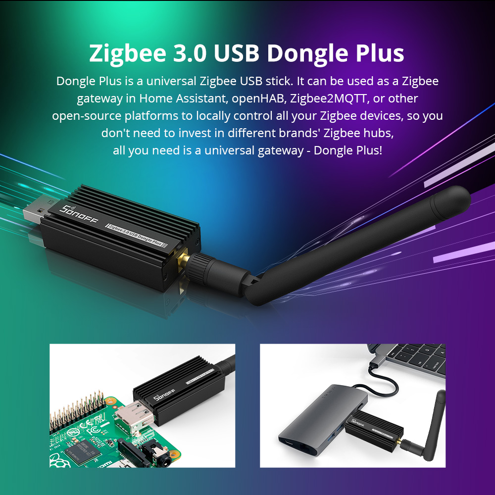 SONOFF Zigbee 3.0 USB Dongle P - Smart Home Zentrale avis et prix