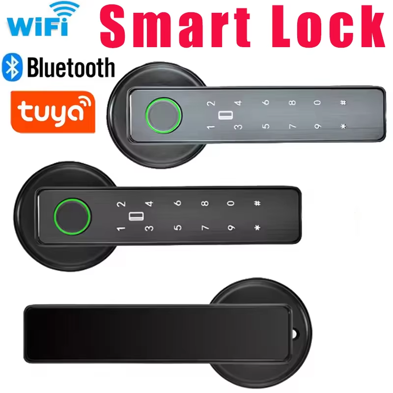 Serrure connectée WiFi Tuya Sm - Smart Home Door Lock avis et prix