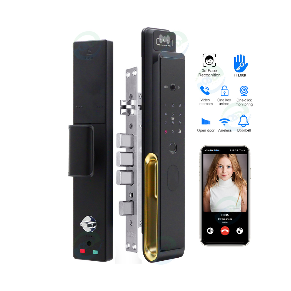 Interphone vidéo WiFi, serrure - Wifi Doorbell Camera avis et prix