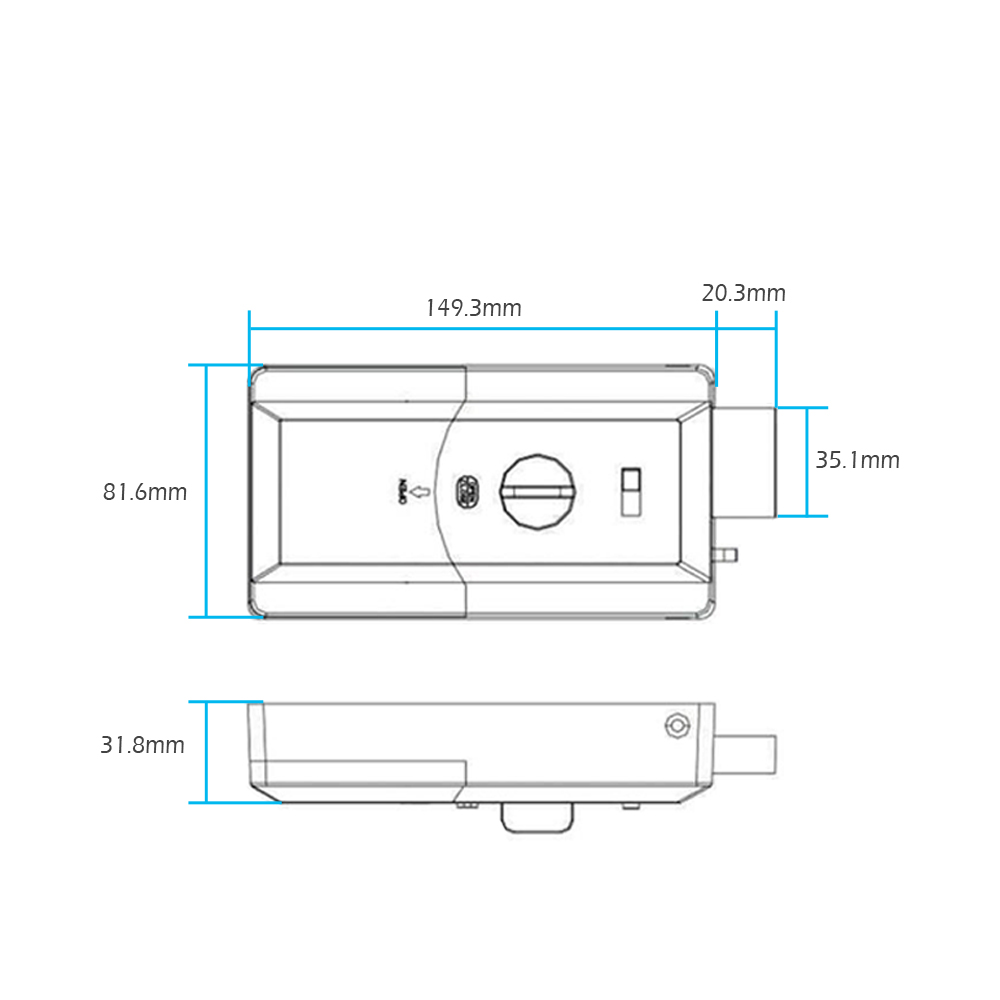 Serrures de jante de porte int - Smart Home Door Lock avis et prix