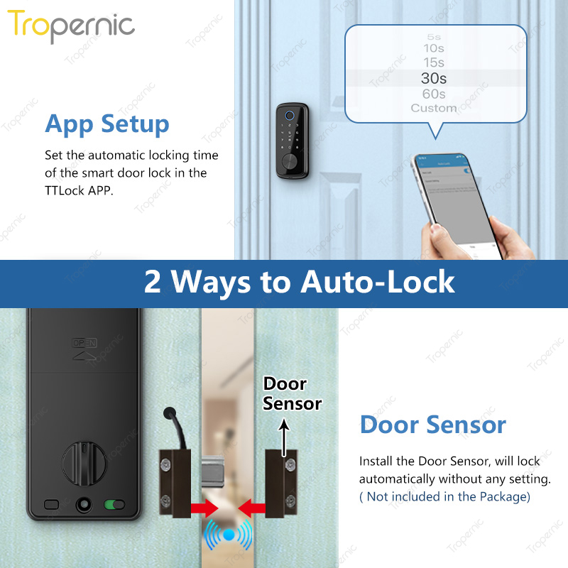Tuya Zigbee-Serrures à pêne do - Smart Home Door Lock avis et prix