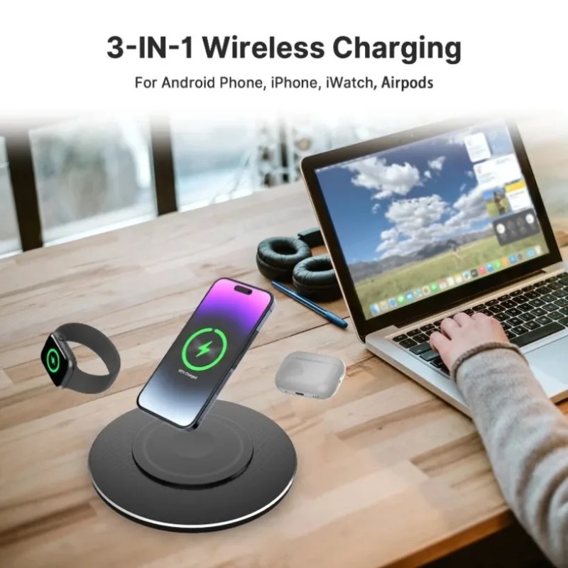 Chargeur sans fil compact 15W  - Smart Home Design avis et prix